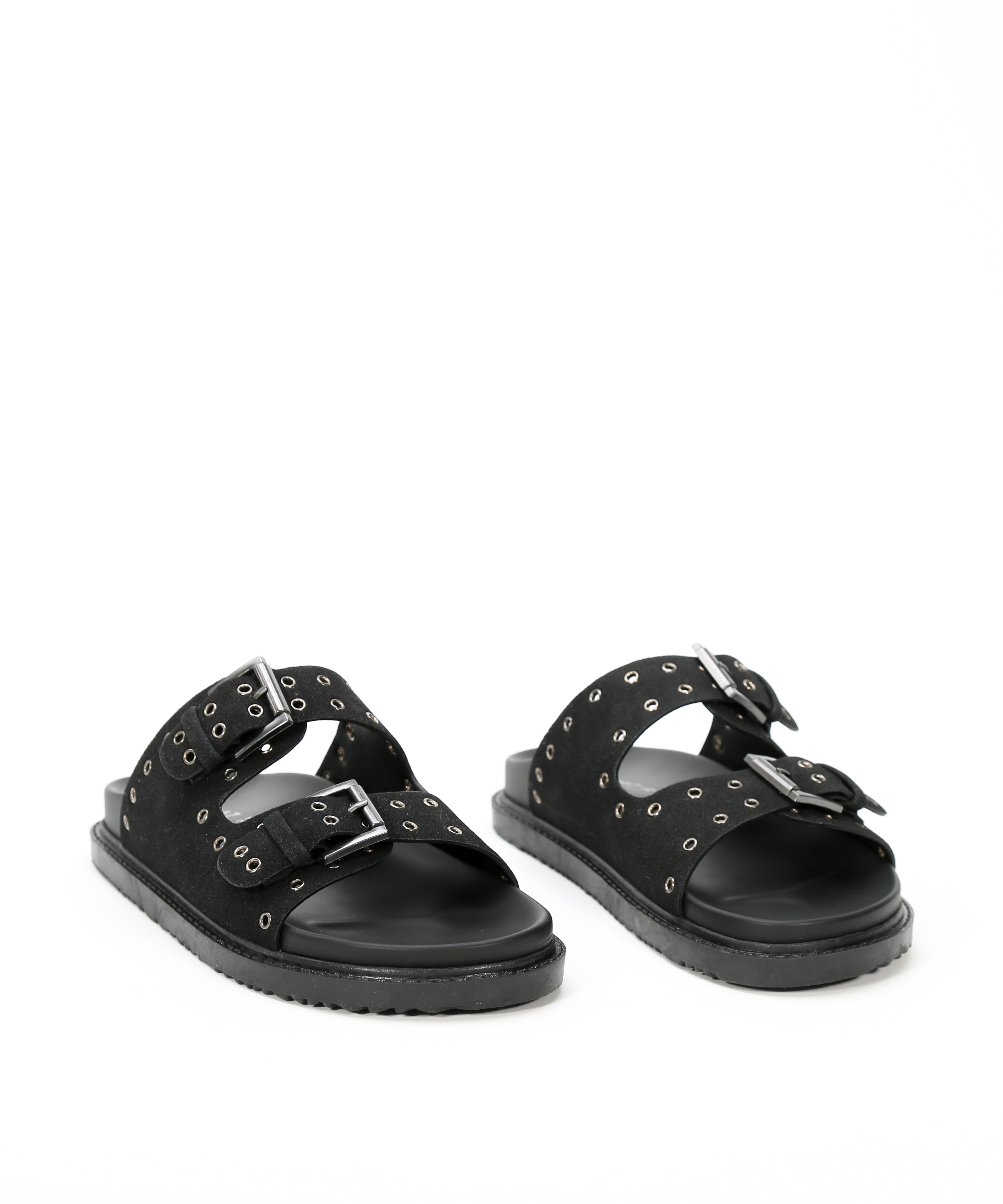 Sandalias planas hojales image number null